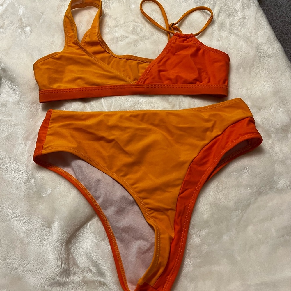 Orange bikini